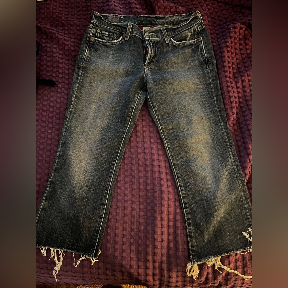 Size 4 Lucky jeans - cropped
